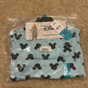 NWT blue Disney pajama set 4T